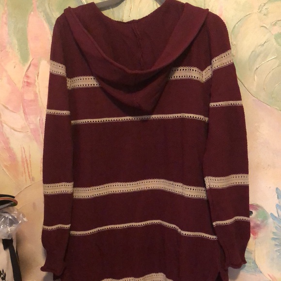 Letty & Me Striped Cardigan size Large New - Picture 4 of 11